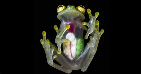  Glass Frog: A Curious Creature Known For Its Transparent Skin That Reveals Its Internal Organs